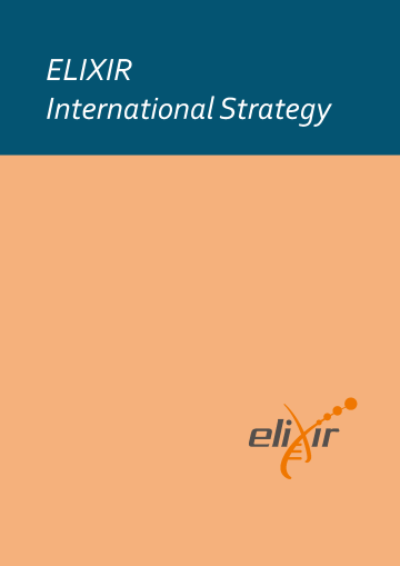 Cover page of the ELIXIR International Strategy