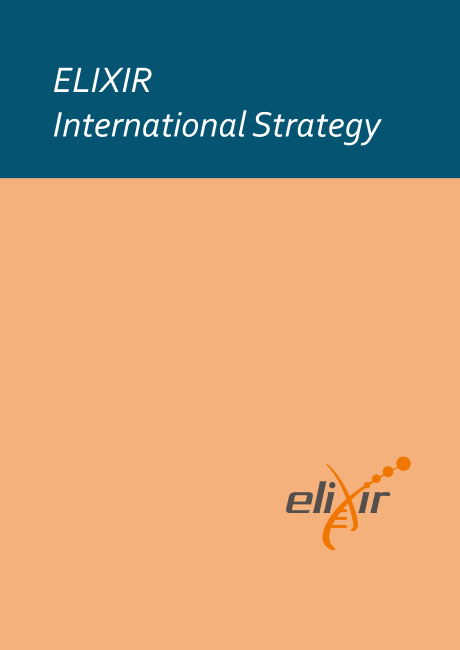 Cover page of the ELIXIR International Strategy