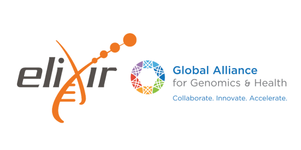 ELIXIR and GA4GH logo